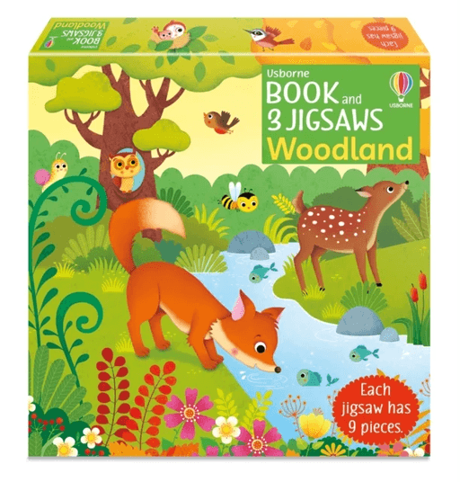 Usborne Book and 3 Jigsaws: Woodland av Sam Taplin