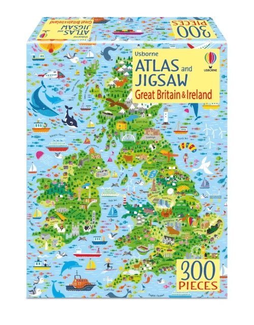 Atlas &amp; Jigsaw Great Britain &amp; Ireland av Sam Smith
