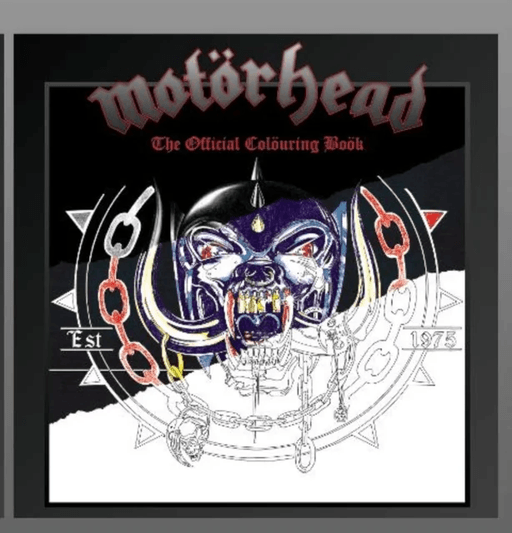 Motorhead The Official Colouring Book