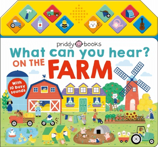 What Can You Hear On The Farm? av Priddy Books, Roger Priddy