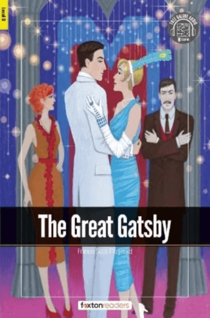 The Great Gatsby - Foxton Readers Level 3 (900 Headwords CEFR B1) with free online AUDIO av Foxton Books