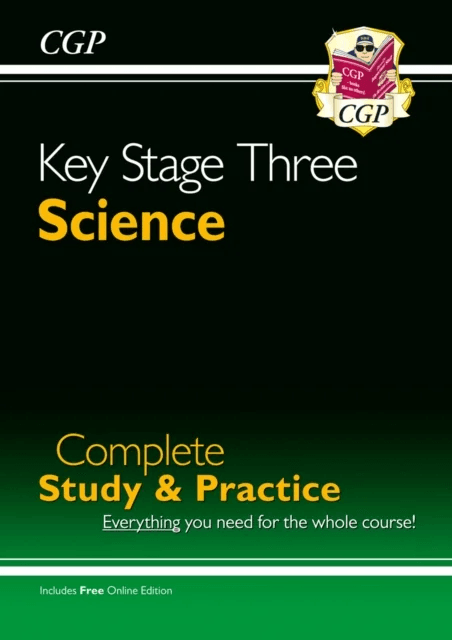 KS3 Science Complete Study &amp; Practice - Higher (with Online Edition): perfect for catch-up and learn av CGP Books