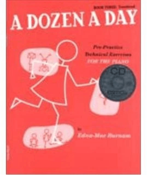 A Dozen a Day Book 3 + CD av Edna Mae Burnam