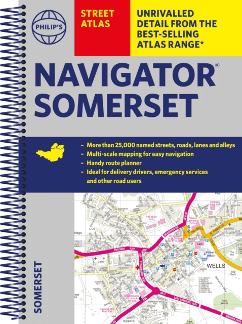 Philip's Street Atlas Navigator Somerset av Philip's Maps