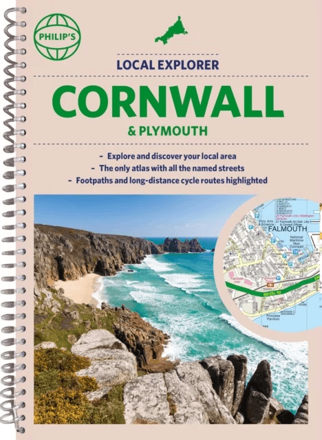Philip's Local Explorer Street Atlas Cornwall &amp; Plymouth av Philip's Maps