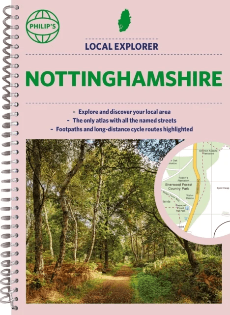 Philip's Local Explorer Street Atlas Nottinghamshire av Philip's Maps