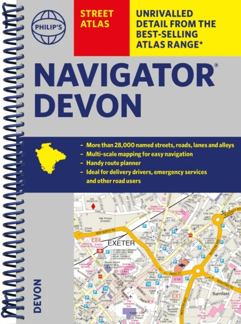 Philip's Navigator Street Atlas Devon av Philip's Maps