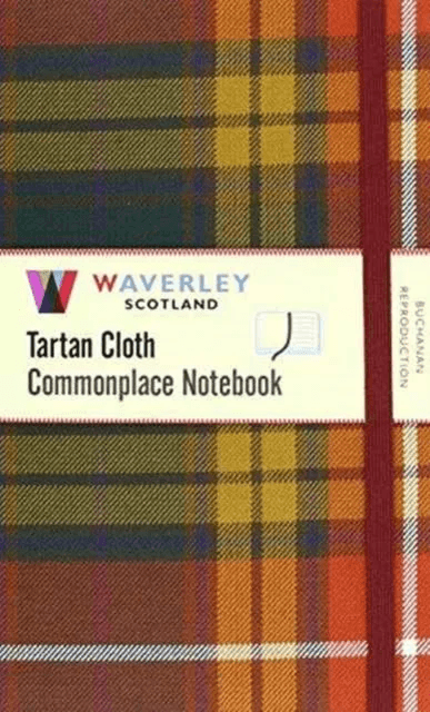 Waverley (L): Buchanan Reproduction Tartan Cloth Large Notebook av Waverley