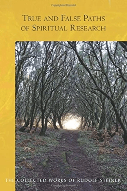 True and False Paths of Spiritual Research av Rudolf Steiner