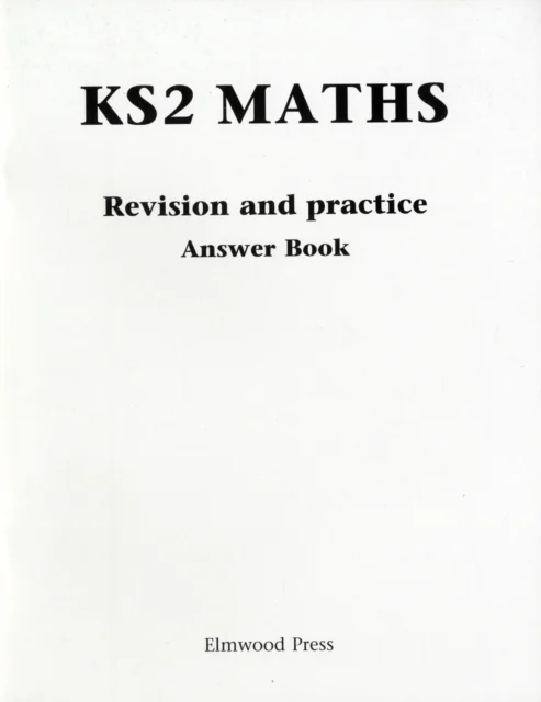 KS2 Maths Revision and Practice Answer Book av David Rayner
