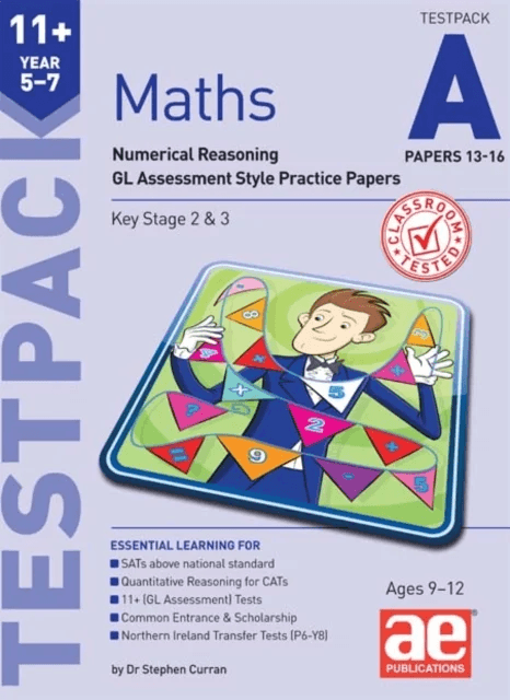 11+ Maths Year 5-7 Testpack A Papers 13-16 av Dr Stephen C Curran