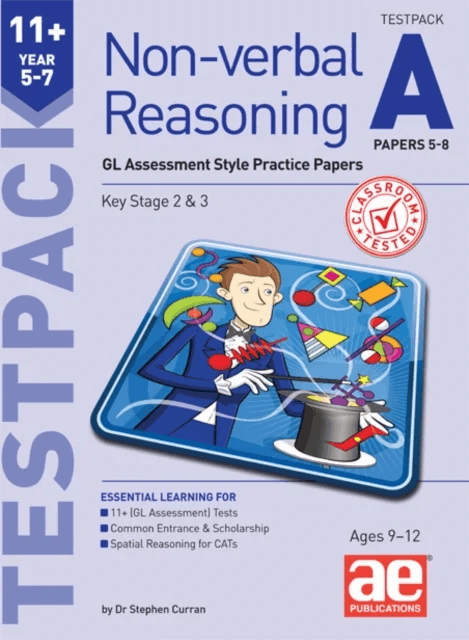11+ Non-verbal Reasoning Year 5-7 Testpack A Papers 5-8 av Andrea F Richardson, Dr Stephen C Curran