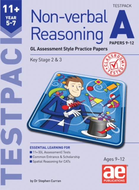 11+ Non-verbal Reasoning Year 5-7 Testpack A Papers 9-12 av Dr Stephen C Curran, Andrea F Richardson