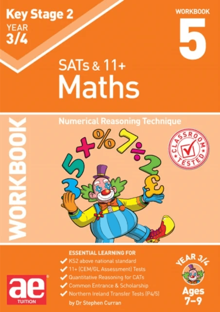 KS2 Maths Year 3/4 Workbook 5 av Stephen C. Curran, Katrina MacKay