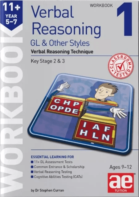 11+ Verbal Reasoning Year 5-7 GL &amp; Other Styles Workbook 1 av Dr Stephen C Curran