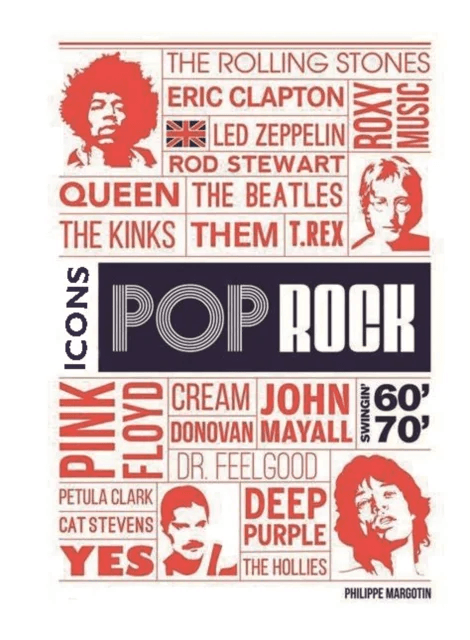 Pop Rock Icons av Philippe Margotin, David Sinclair