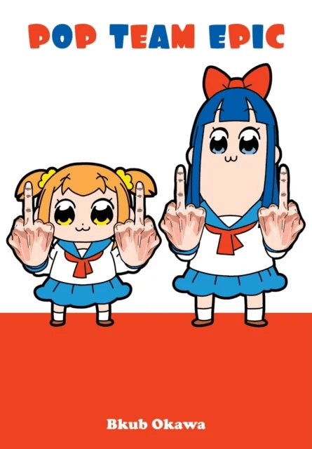 Pop Team Epic av Bkub Okawa