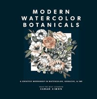 Modern Watercolor Botanicals av Sarah Simon