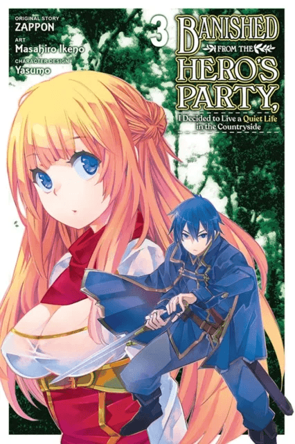 Banished from the Hero's Party, I Decided to Live a Quiet Life in the Countryside, Vol. 3 (manga) av Zappon
