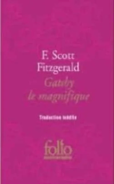 Gatsby le magnifique av F Scott Fitzgerald