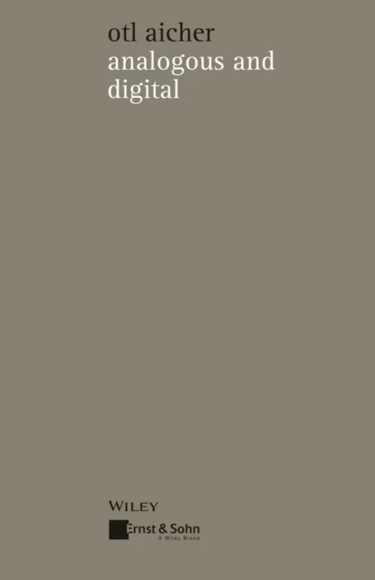 Analogous and Digital av Otl Aicher