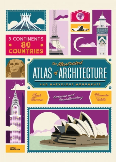 Atlas of Architecture and Marvellous Monuments av Alexandre Verhille