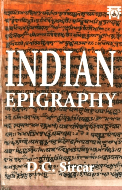 Indian Epigraphy av D. C. Sircar
