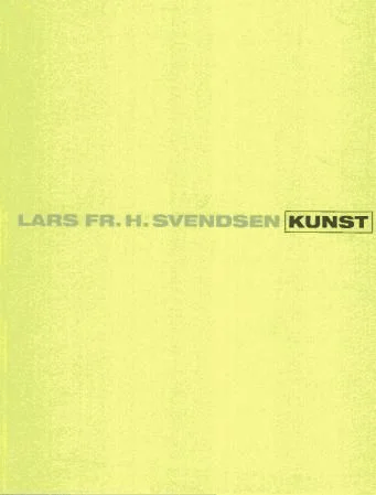 Kunst av Lars Fr. H. Svendsen