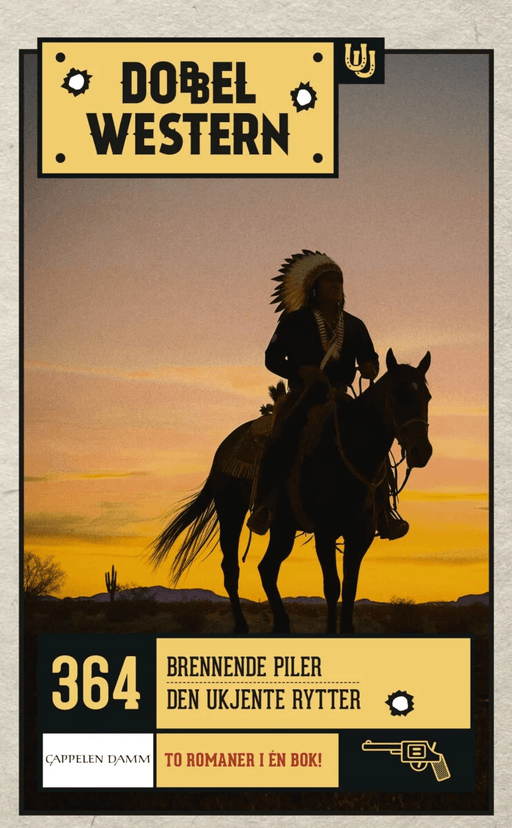 Brennende piler ; Den ukjente rytter av William R. Cox, T.V. Olsen