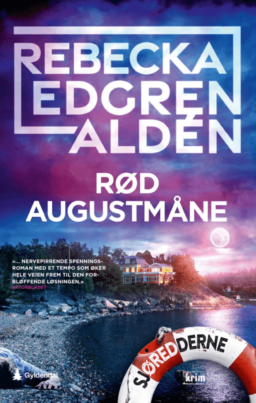 Rød augustmåne av Rebecka Edgren Aldén