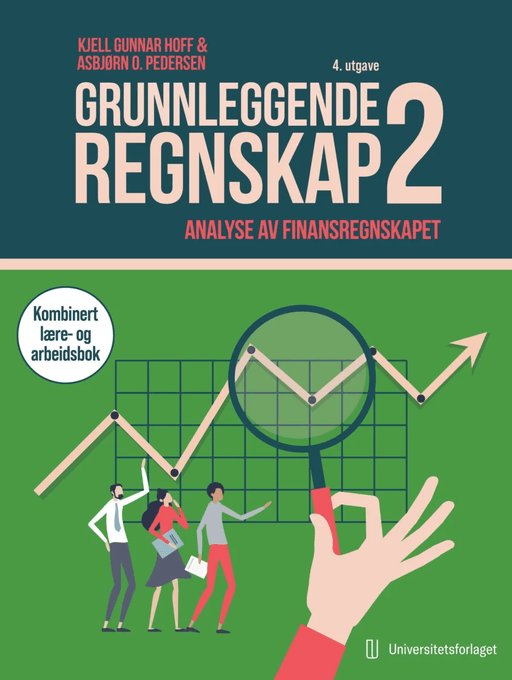 Grunnleggende regnskap 2 av Kjell Gunnar Hoff, Asbjørn O. Pedersen