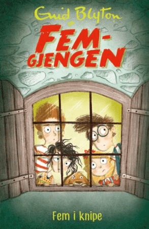 Fem i knipe av Enid Blyton