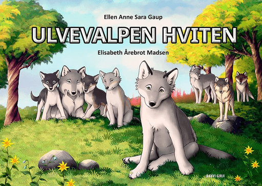 Ulvevalpen Hviten av Ellen Anna Gaup