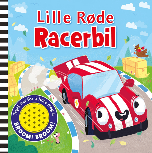 Lille røde racerbil