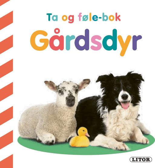 Ta og føle-bok gårdsdyr