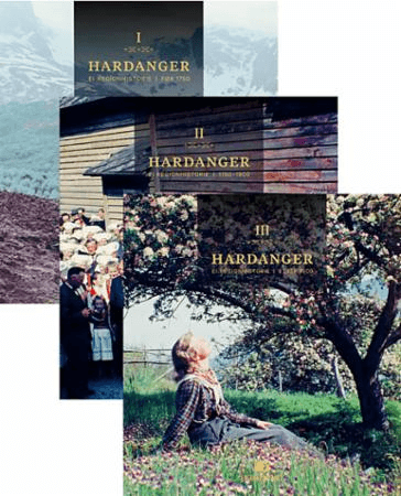 Hardanger I-III av Svein Ivar Angell, Martin Byrkjeland, Knut Grove, Herdis Kolle, John Ragnar Myking, Jo Rune Ugulen, Bård Gram Økland