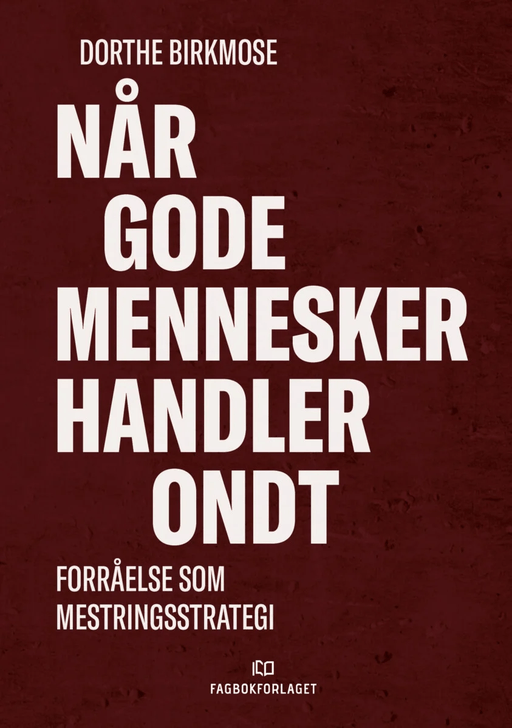Når gode mennesker handler ondt av Dorthe Birkmose