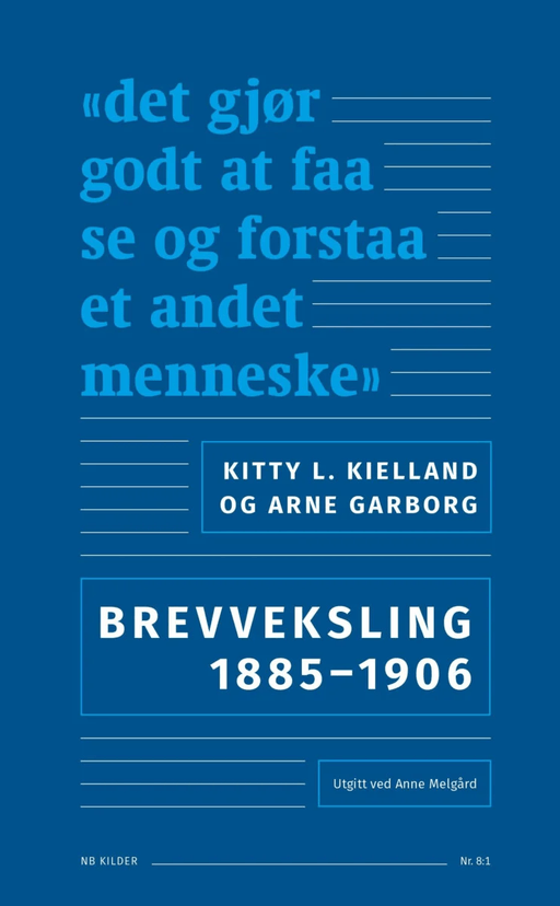 Kitty L. Kielland og Arne Garborg