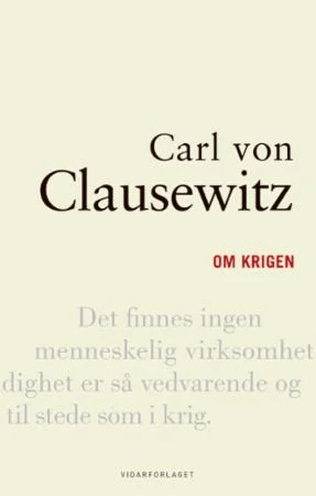 Om krigen av Carl von Clausewitz