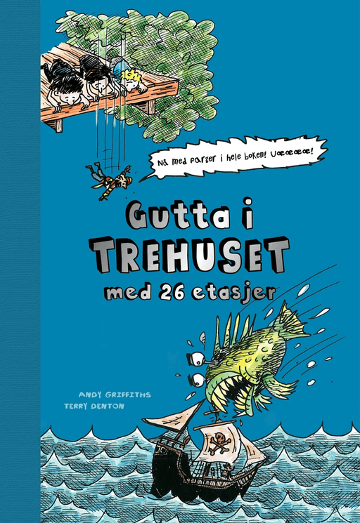 Gutta i det enda større trehuset med 26 etasjer av Andy Griffiths