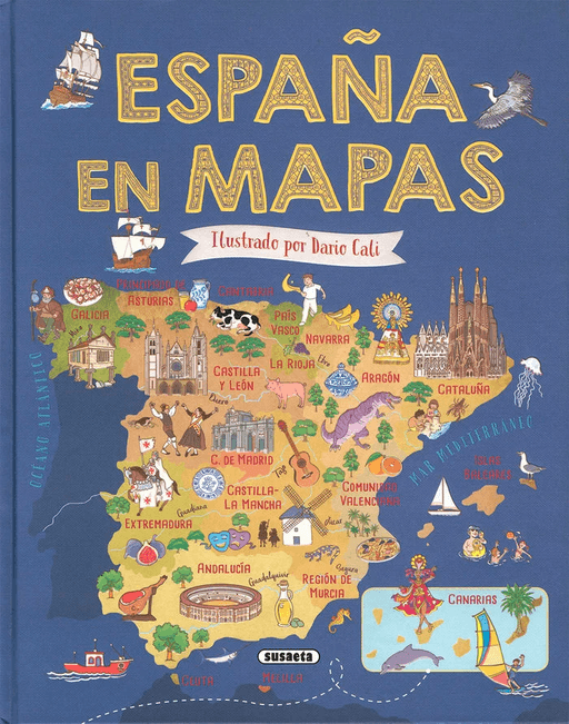 España en mapas av Ana Delgado
