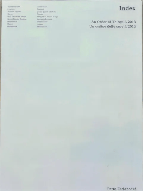Index av Petra Feriancova