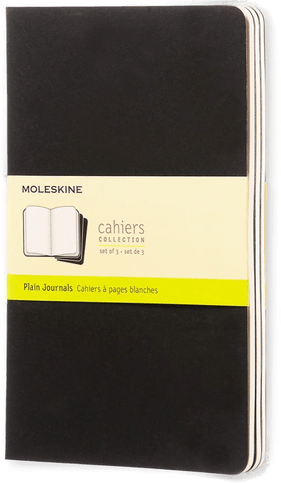 Moleskine Cahier Large Notebook Black