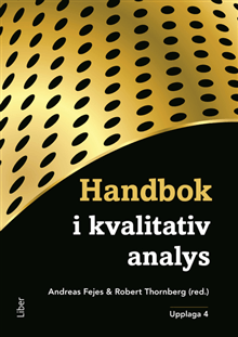 Handbok i kvalitativ analys av Andreas Thornberg Robert Fejes