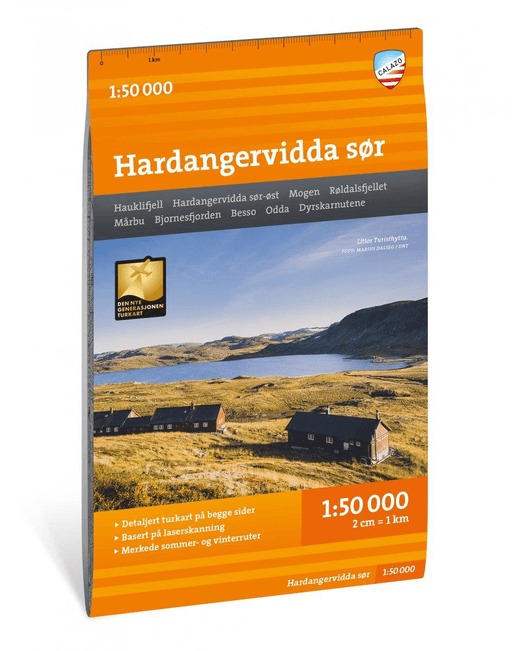 Turkart Hardangervidda sør