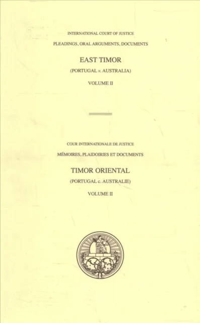 Case concerning East Timor av International Court of Justice
