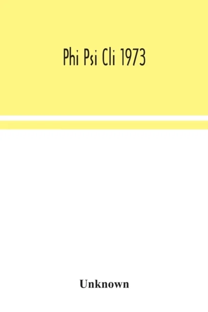 Phi Psi Cli 1973