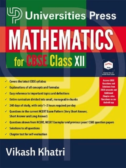Mathematics for CBSE Class XII av Vikash Khatri
