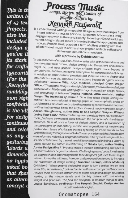 Process Music: Songs, Stories and Studies of Graphic Culture av Kenneth FitzGerald