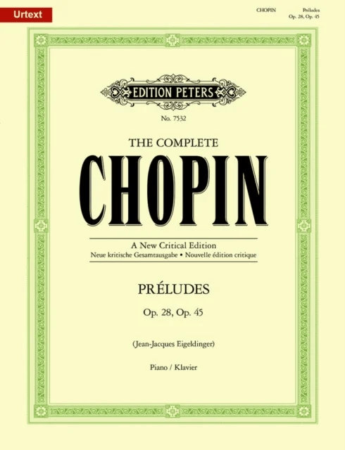 PRELUDES OPP 28 &amp; 45 av FR D RIC FR CHOPIN